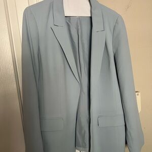 LOFT Women's Light Blue Blazer